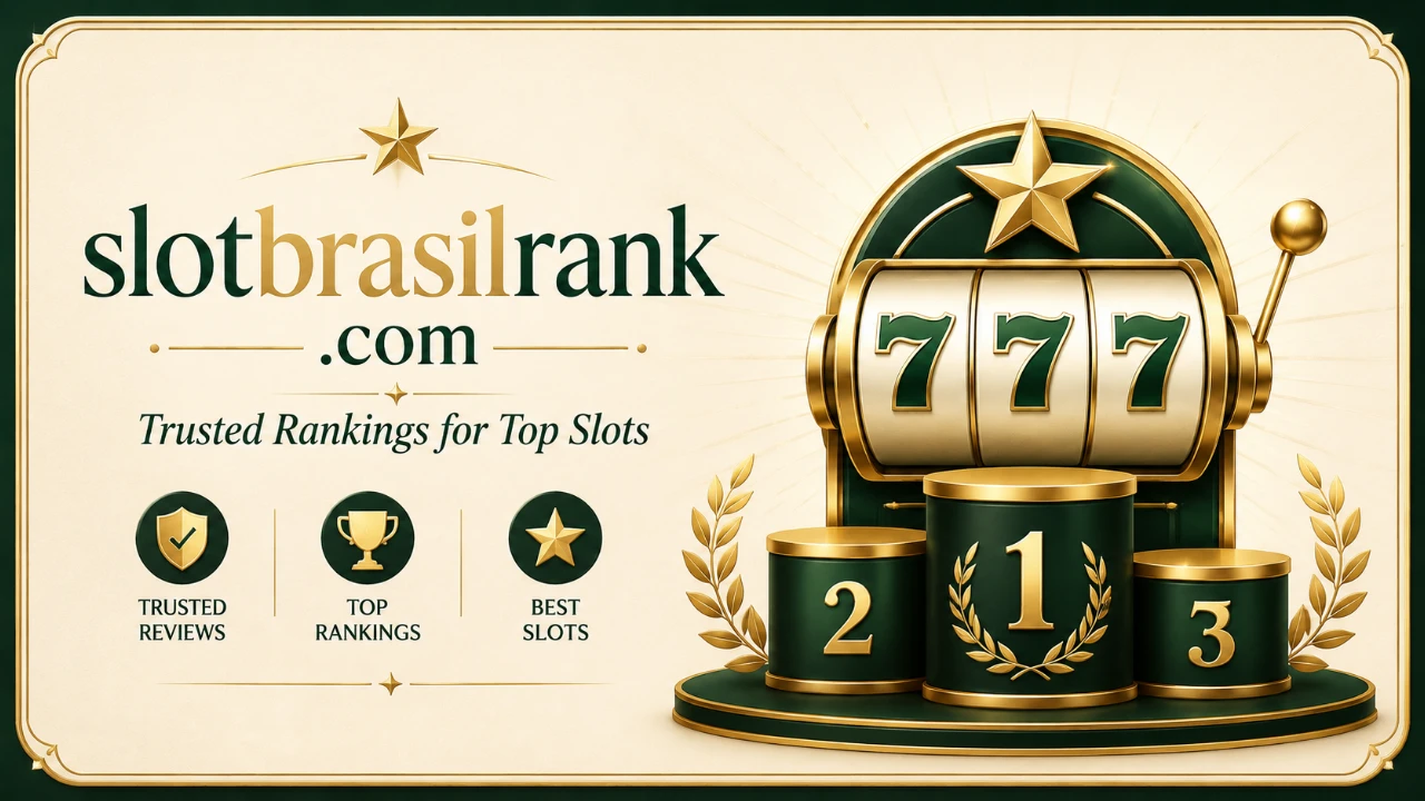 SlotBrasilRank trusted rankings banner